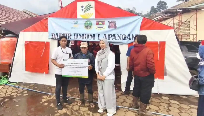 Pegadaian Kanwil X Jabar Sigap Bantu Korban Longsor Cisarua