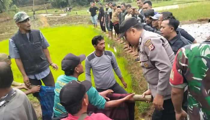 Warga Bojong Geger, Mayat Perempuan Ditemukan di Irigasi Sawah Purwakarta