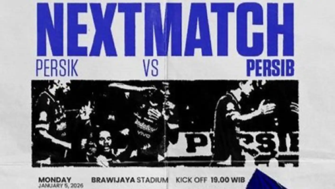 Persib vs Persik Kediri Super League 2026 Stadion Brawijaya.
