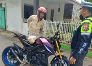 Bising dan Resahkan Warga, Knalpot Brong di Purwakarta Dirazia Polisi