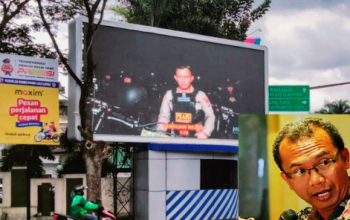 Videotron di Atas Pos Gatur Jalan Surapati Bandung, Ahli: Jangan Sampai Fasilitas Publik Jadi Kedok Iklan
