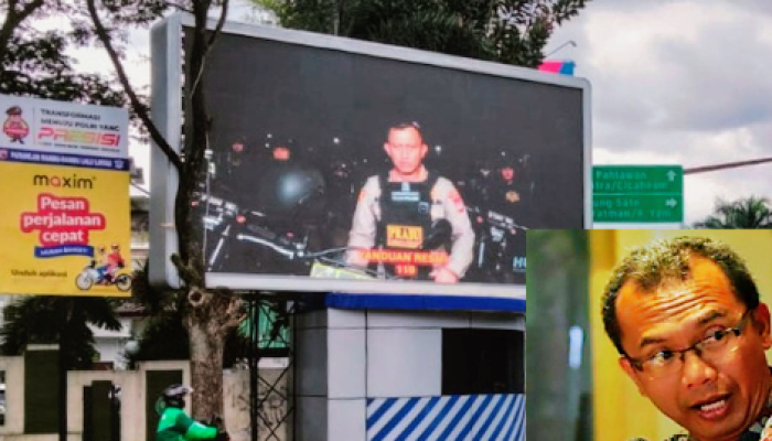 Videotron di Atas Pos Gatur Jalan Surapati Bandung, Ahli: Jangan Sampai Fasilitas Publik Jadi Kedok Iklan