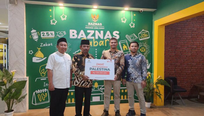 BAZNAS Jawa Barat Terima Donasi Rp723 Juta untuk Palestina dan Sumatera