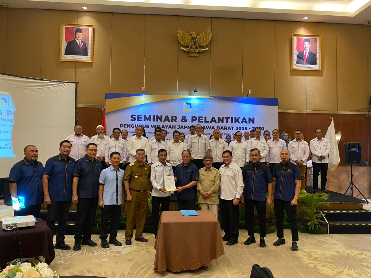 Iwan Gunawan Kembali Pimpin Japnas Jabar 2025–2030, Fokus Kolaborasi dan Lapangan Kerja