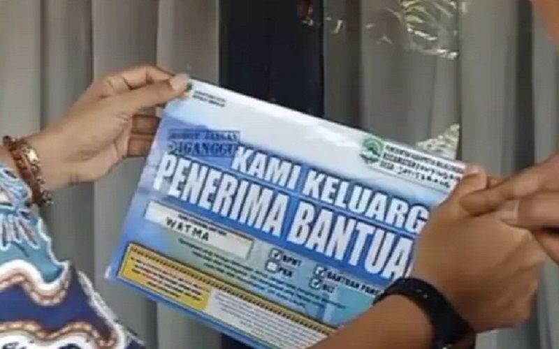 Stiker Bansos
