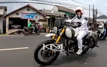 Dedi Mulyadi motoran cek kondisi jalan Jawa Barat 2026 yang biasa digunakan jalur mudik lebaran 2026