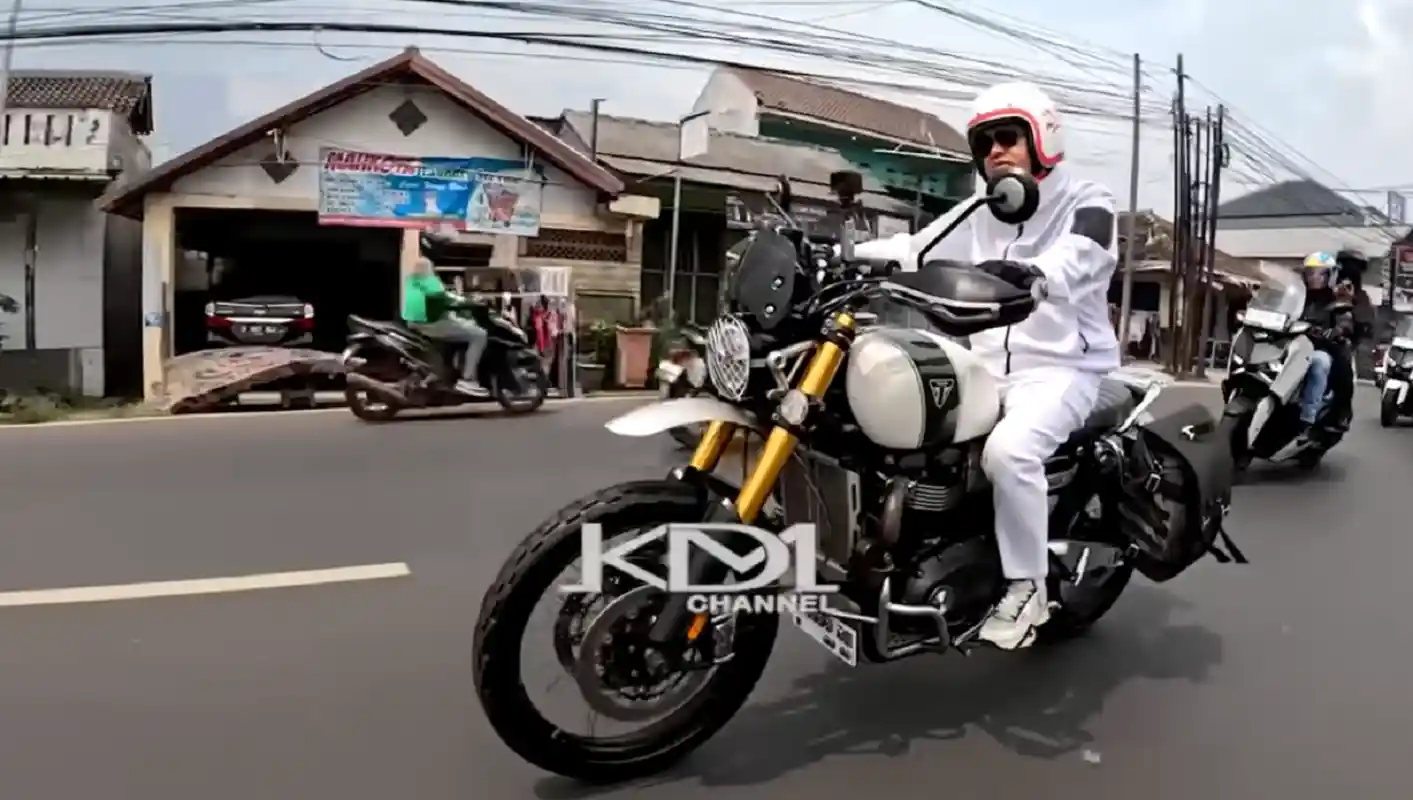 Dedi Mulyadi motoran cek kondisi jalan Jawa Barat 2026 yang biasa digunakan jalur mudik lebaran 2026