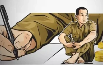 Guru PPPK paruh waktu Sumedang saat mengajar di kelas