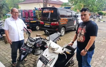 Motor hasil curanmor diamankan Satreskrim Polres Purwakarta