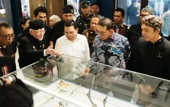 Fadli Zon meresmikan Pameran Jejak Pajajaran Bogor dan rencana Museum Pajajaran di Batutulis.