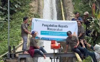 Gak Perlu Genset Lagi, Rumah Warga Sukaresmi Cianjur Kini Terang Berkat Air Irigasi