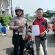 Polisi sita knalpot brong di Cianjur Januari 2026.