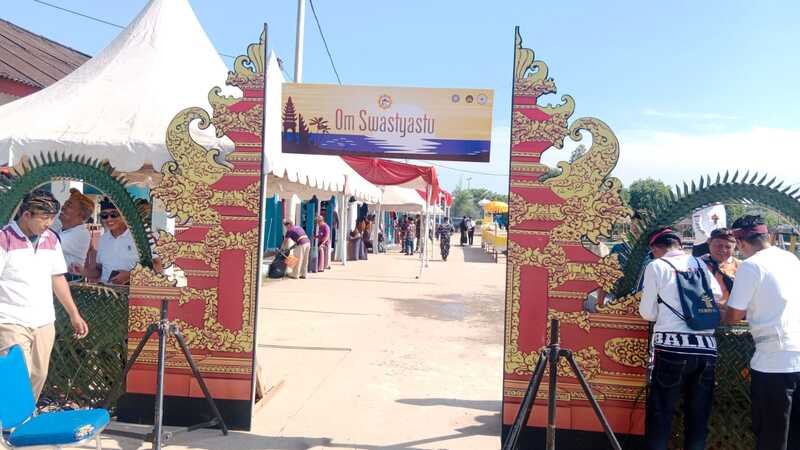 Kawasan wisata Jembatan Cinta di Desa Segara Jaya, Kecamatan Taruma Jaya Bekasi. (foto: istimewa)