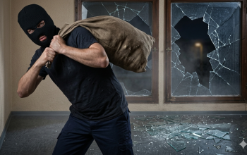 Ilustrasi aksi perampokan