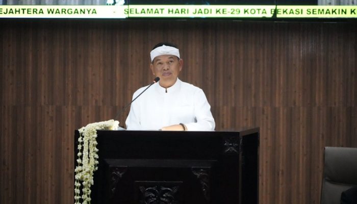 Di HUT ke-29 Kota Bekasi, Dedi Mulyadi Targetkan Bekasi Bebas Banjir