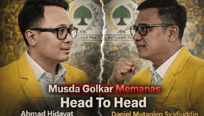 Musda Golkar Jabar 2026 Memanas, Ahmad Hidayat vs Daniel Mutaqien Berebut Kursi Ketua