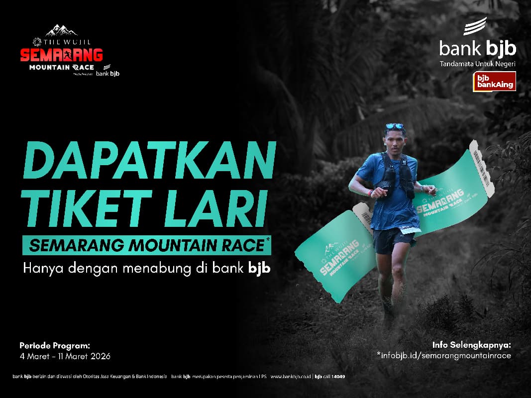 bank bjb Dukung Sport Tourism melalui Semarang Mountain Race 2026