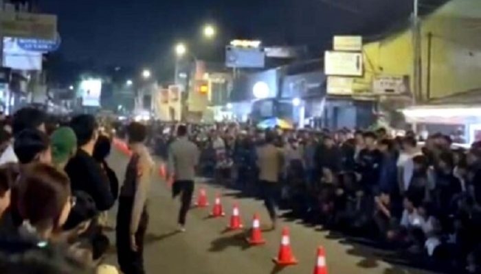 Momen Kapolres Tasikmalaya Ikut Tasik Speed Run di Jalan Dokter Soekardjo: Sangat Bagus!