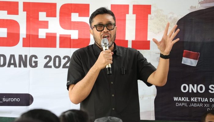 Ono Surono Soroti Jalan Rusak dan Irigasi Bermasalah di Indramayu