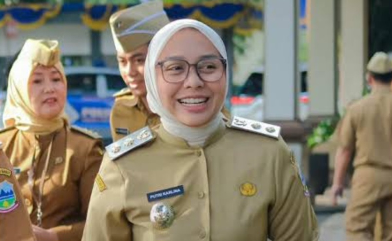 Wakil Bupati Garut Putri Karlina