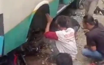 kecelakaan maut di purwakarta bus dola doli lindas pelajar di bojong