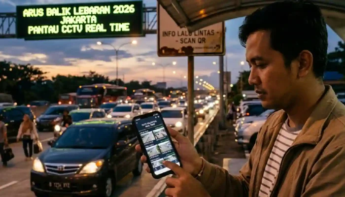 Hindari Macet, Ini Cara Cek CCTV Arus Balik Lebaran 2026 Lewat HP