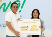 Cuma Modal Nabung, Warga Bandung Bawa Pulang Emas 124 Gram dari Pegadaian