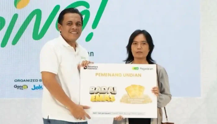 Cuma Modal Nabung, Warga Bandung Bawa Pulang Emas 124 Gram dari Pegadaian