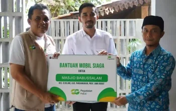 Warga Batukaras Tak Perlu Bingung Ambulans, Mobil Siaga Pegadaian Resmi Beroperasi