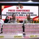 Konferensi pers di Mapolresta Cirebon, Selasa (17/3/2026),