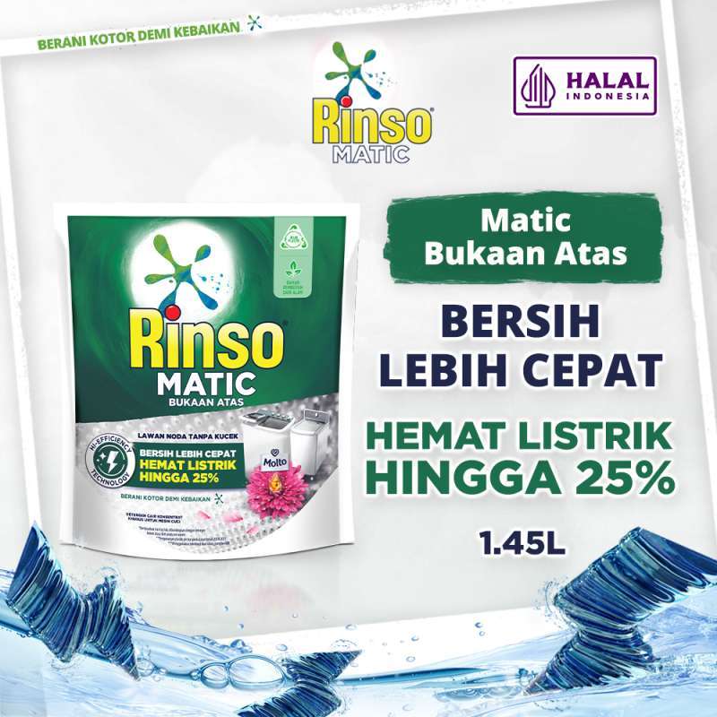 Yuk Borong Rinso Matic Saat Promo Lebaran Blibli, Stok Aman Cucian Beres!