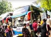 Irit Isi Dompet, Ratusan Warga Purwakarta Serbu Bus Mudik Gratis Menuju Jateng