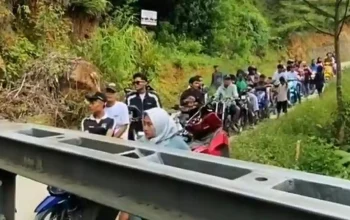 Gegara Jalan Nirmala Dicor, Wisata Desa Malasari Bogor Diserbu Saat Lebaran 2026