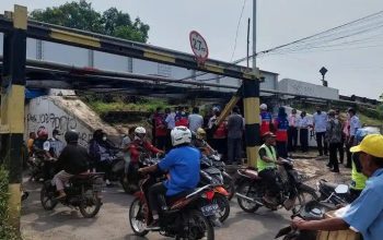 Underpass atau terowongan Jatibarang Indramayu