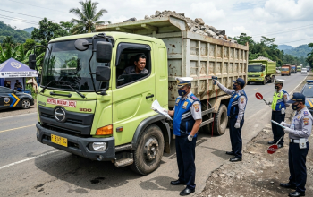 Pemilik Truk ODOL Siap-siap Dipenjara! Dishub Jabar Tindak Tegas Pelanggar di Sukabumi
