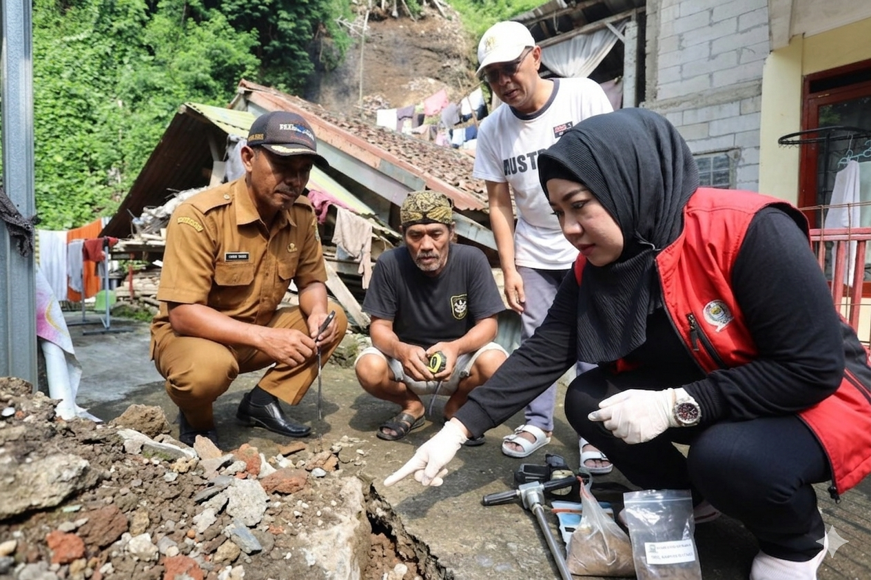 Mitigasi Longsor Cikendi: Komisi III DPRD Soroti Risiko Geografis Ekstrem di Kota Bandung