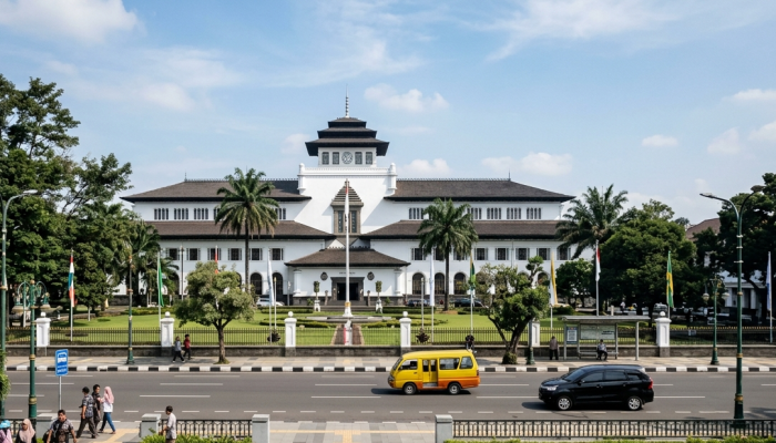 Warga Bandung Cek Jalur! Kawasan Gedung Sate Mulai Rekayasa Lalin Hari Ini, Ini Rutenya
