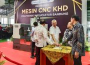 Dorong Kemandirian Teknologi Manufaktur, Polman Bandung Luncurkan CNC Podik KHD 40e