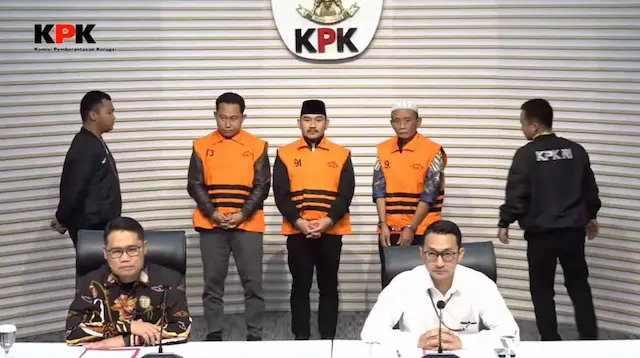 Ade Kuswara Kunang tersangka kasus korupsi suap ijon proyek Bekasi.