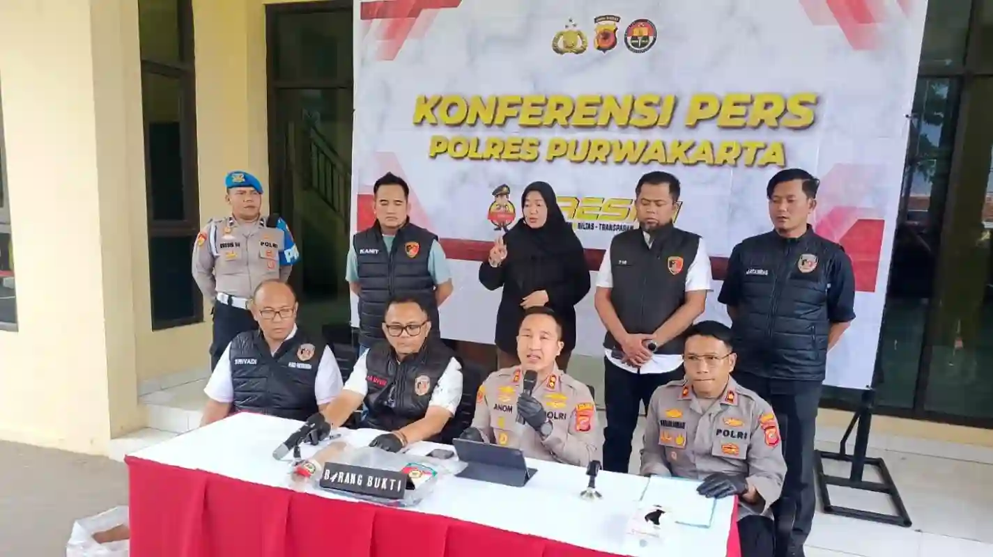 Pelaku penganiayaan di Purwakarta ditangkap polisi setelah buron ke Subang.