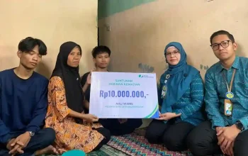 Keluarga ojol Maxim Depok terima Santunan Kematian BPJS Ketenagakerjaan dari Program KDM atau Gubernur Jabar Dedi Mulyadi