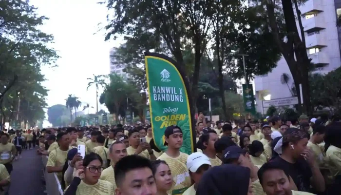 Tring! Golden Run 2026 Diikuti Ribuan Pelari, Donasi Rp1,25 Miliar Disalurkan