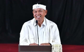 Dedi Mulyadi jelaskan sejarah Mahkota Binokasih di Sumedang yang menjadi titik awal kegiatan Milangkala Tatar Sunda