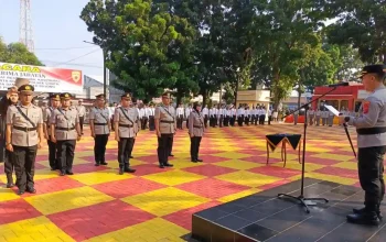 Sertijab rotasi pejabat Polres Purwakarta dipimpin Kapolres AKBP Anom Danujaya, 12 Mei 2026